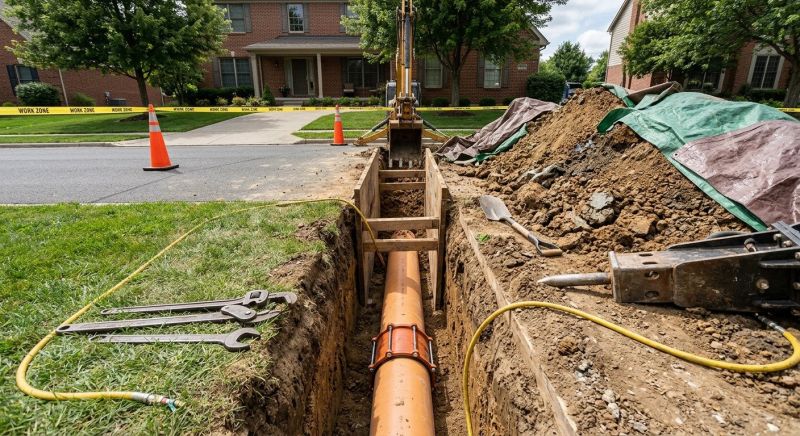 Trenchless Sewer Repair in Alexandria, VA